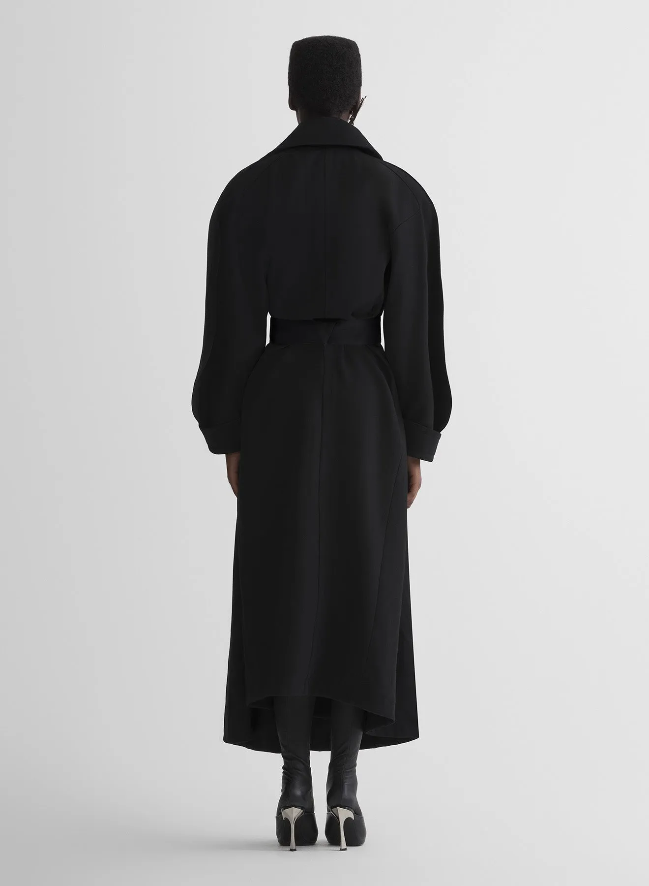 re/edit hiver russe black trench Easy Comfort Designer Inspired