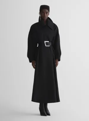 re/edit hiver russe black trench Stylish Chill Piece