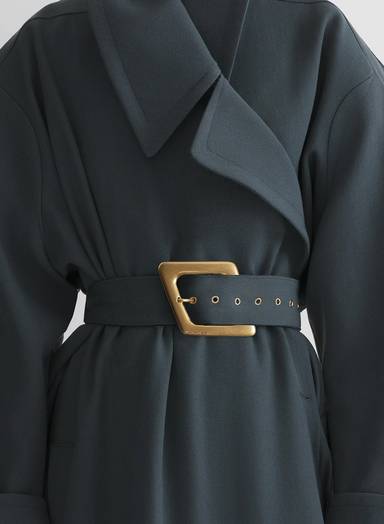 Fit For Travel Noise Reduced Fasteners re/edit hiver russe grey trench