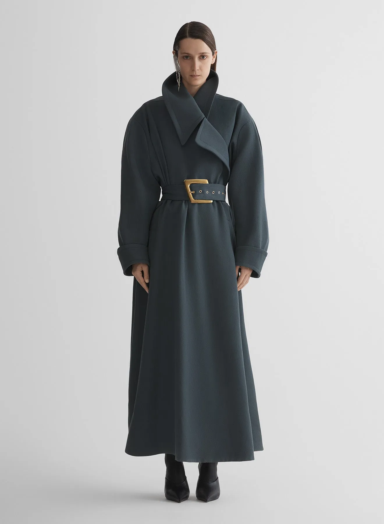 Heat Retention re/edit hiver russe grey trench