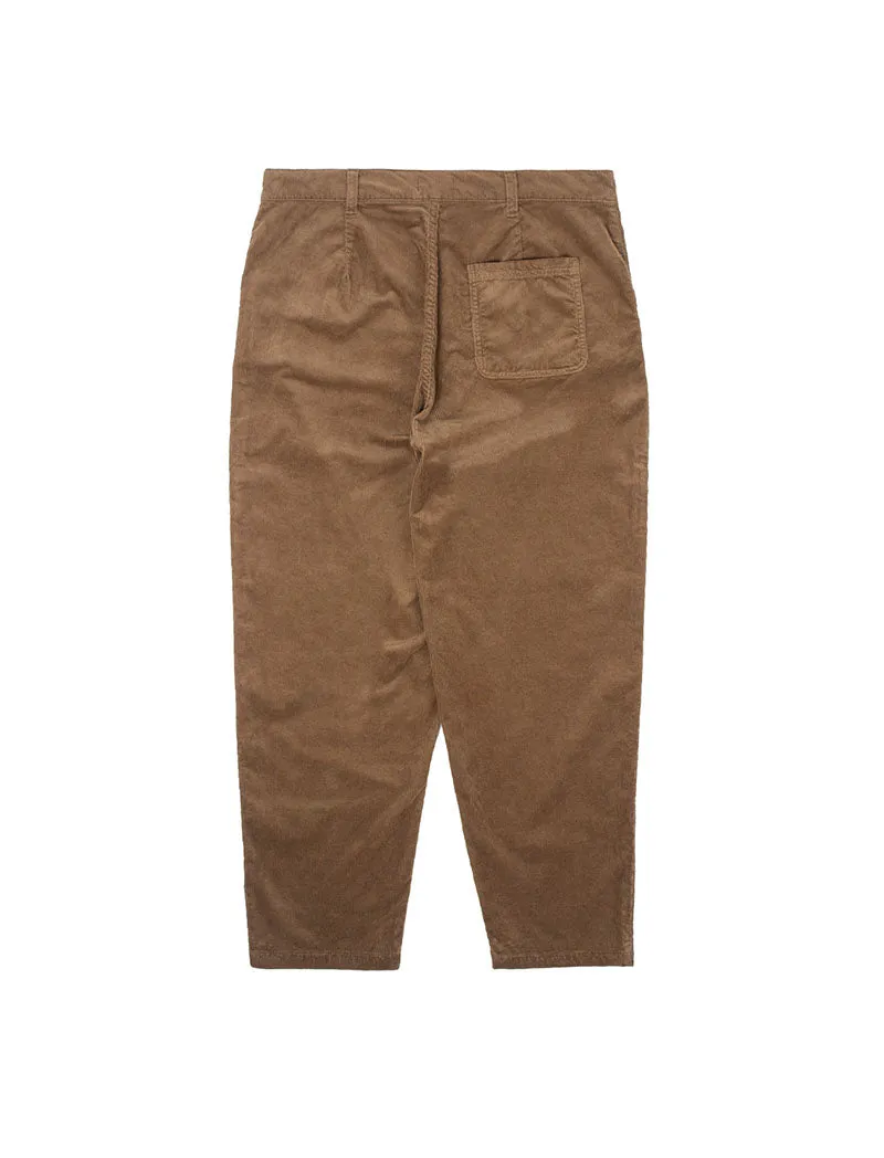 FadeResistantTreatment AbrasionGuardTape Sunspel Womens Corduroy Trousers Dark Camel