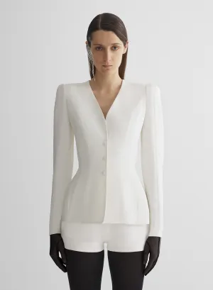 re/edit lingerie white jacket Seamless Edge Finishing Soft Cover