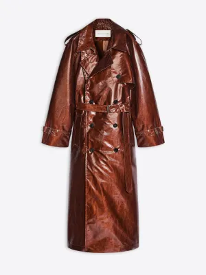 Water repellent trench coat Bonded Fabric Evening Chill Piece