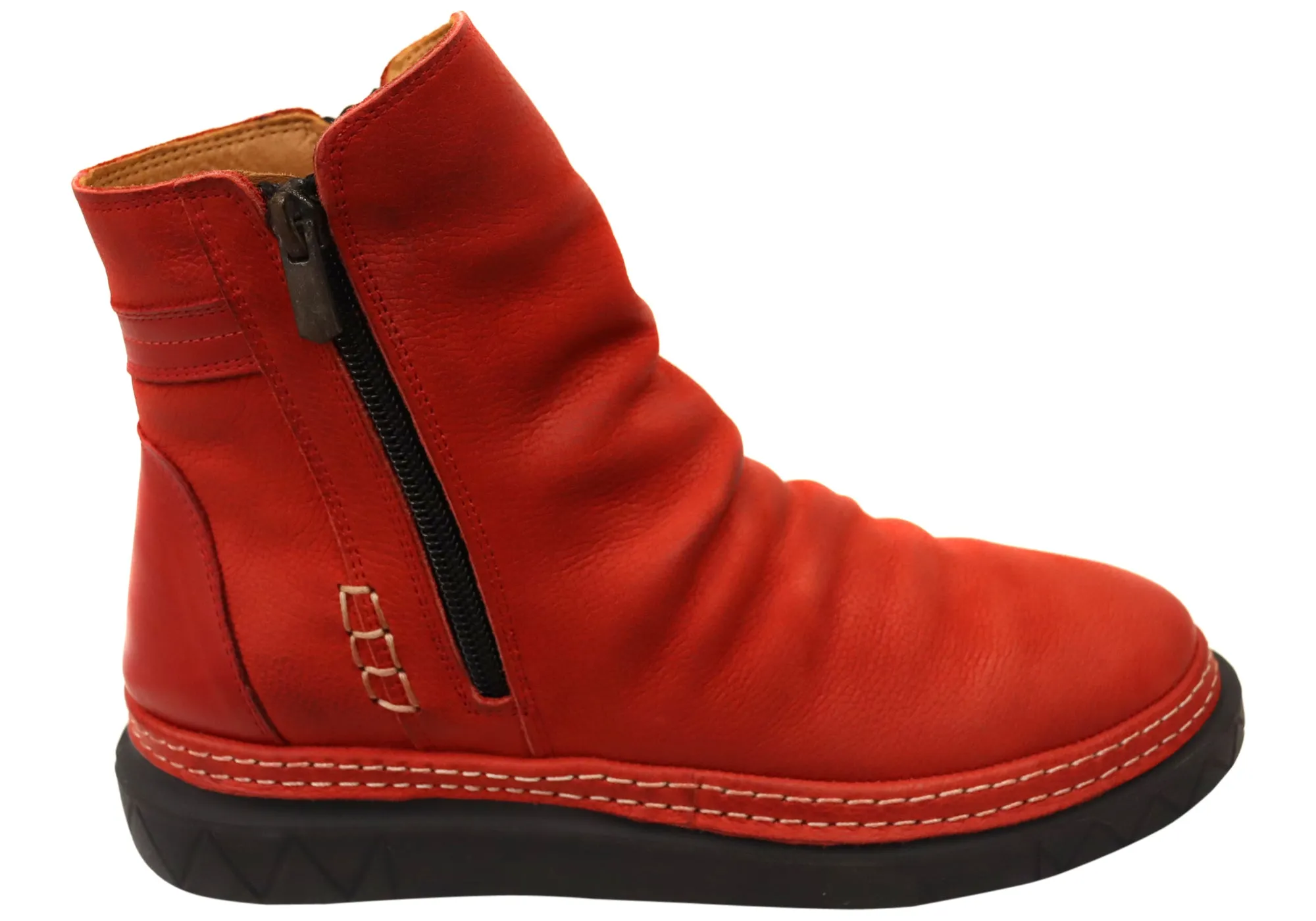 Orizonte Azuro Womens European Comfortable Leather Ankle Boots Outback Travel