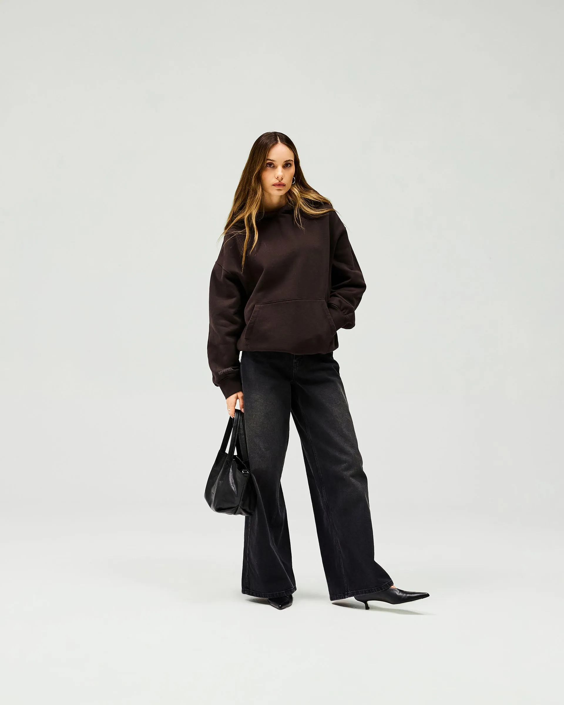 Owners Club Boyfriend Hoodie - Black Coffee Street Comfort