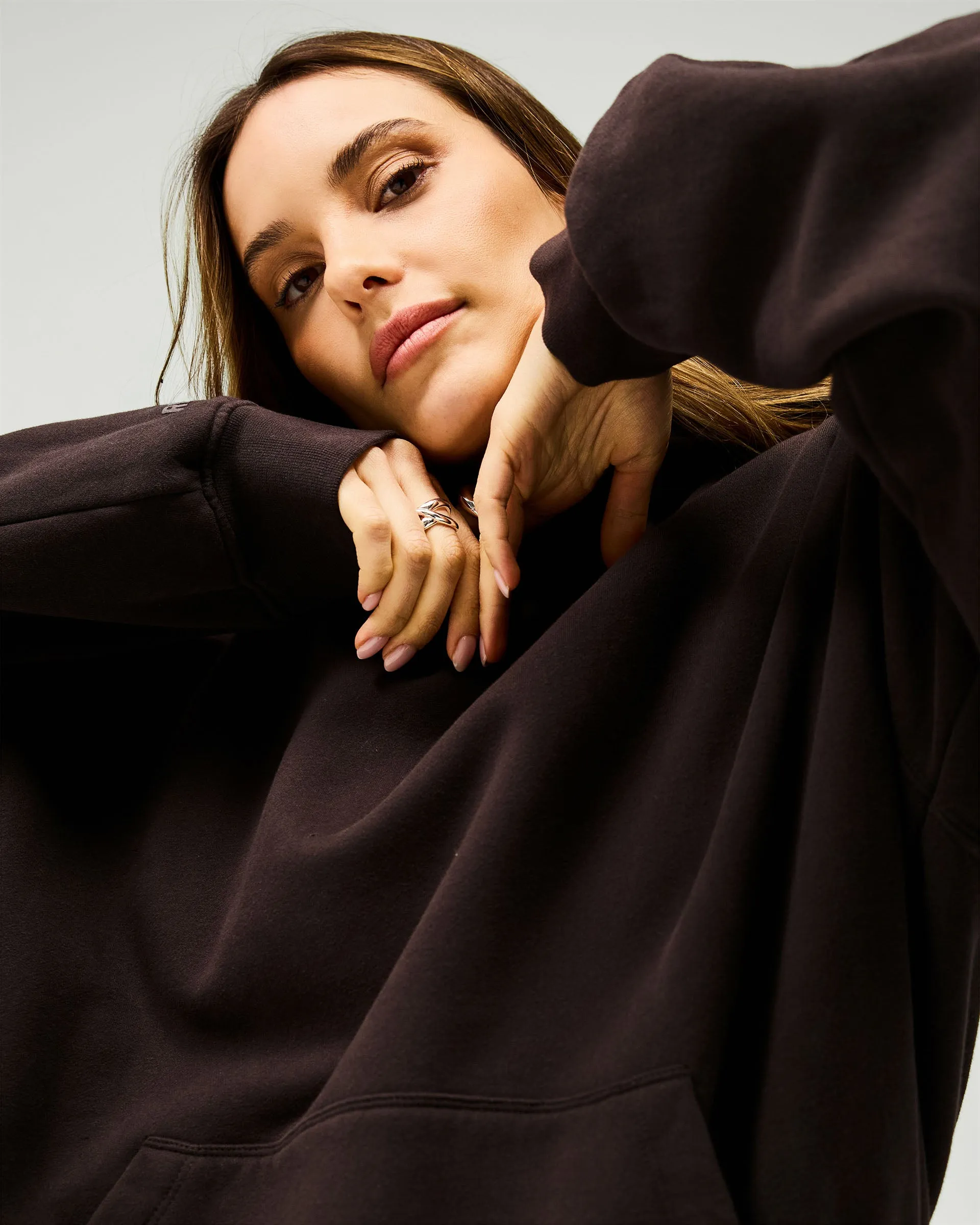 Owners Club Boyfriend Hoodie - Black Coffee Versatile Hoodie