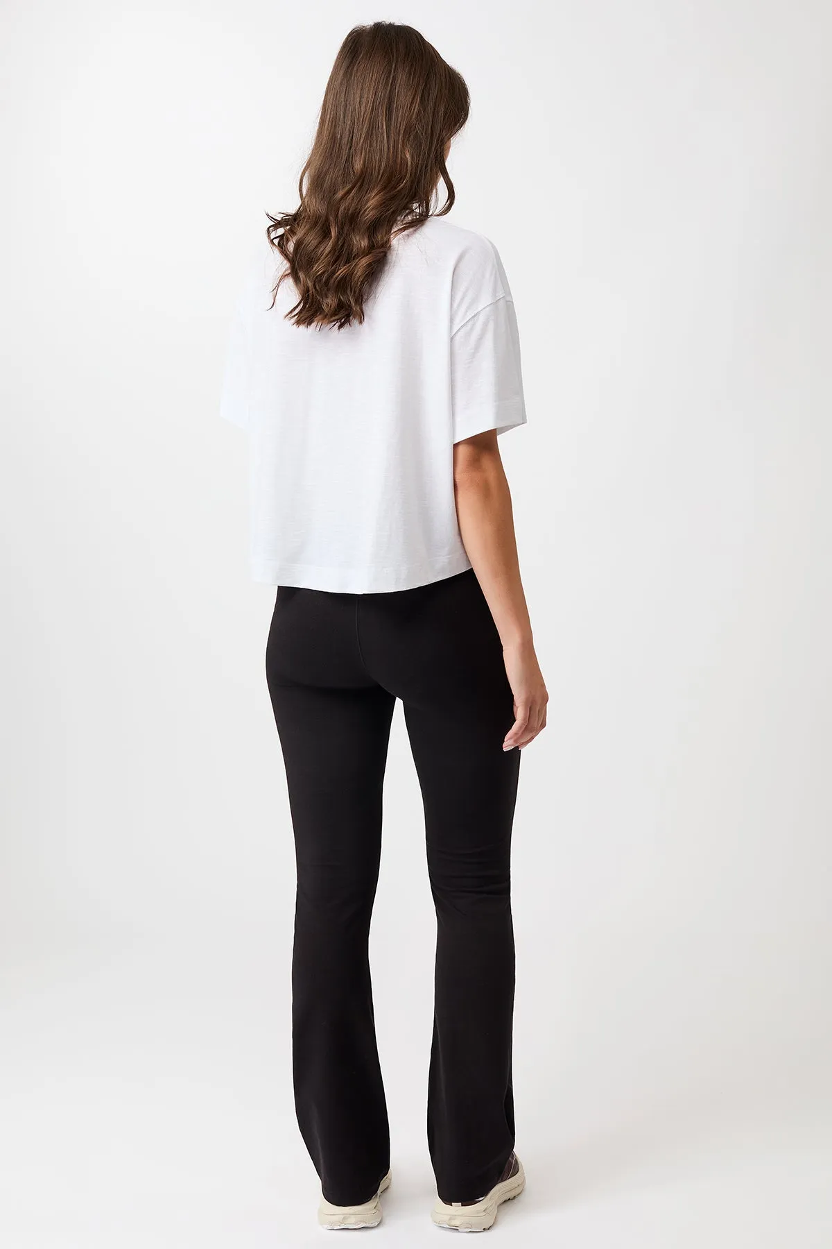 Sleek Look Boxy Tee - White
