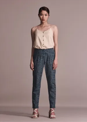 Seasonless wear Breathable Wear Fit NEROLI - PEONY KOI BLUE