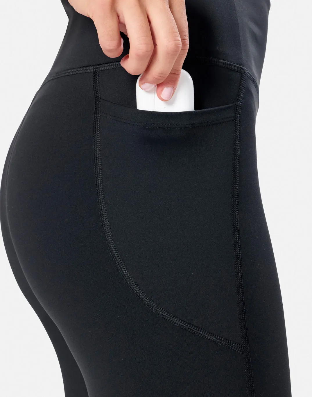 Relentless Full Length Legging in Black Matte Fit QuickReleaseClosures