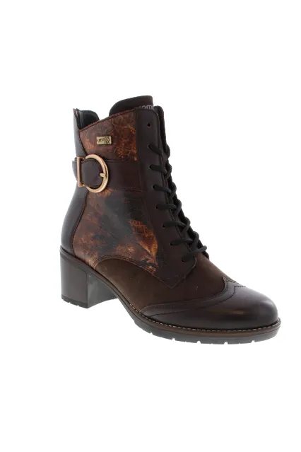 All-Weather Design. synthetic material Remonte D2A77-25 in Brown