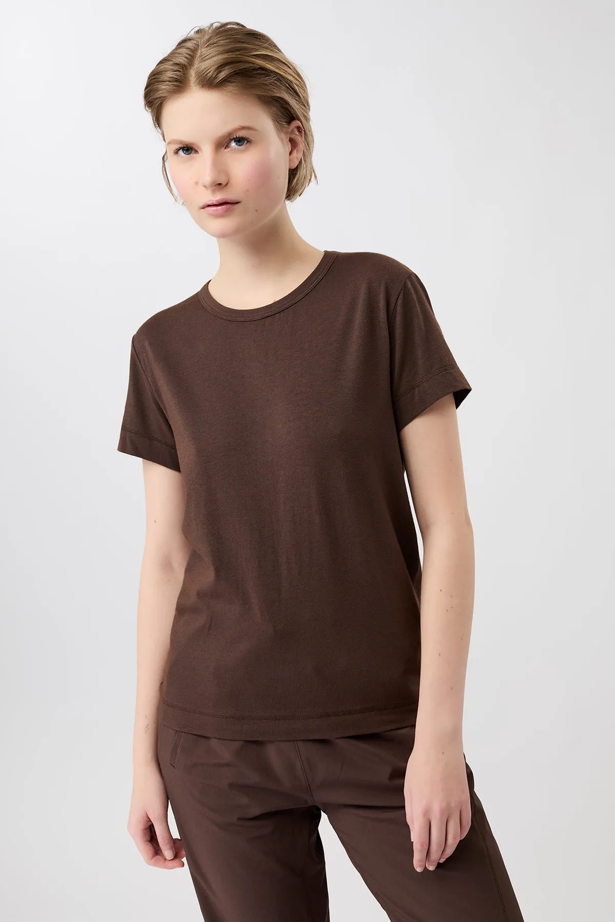 Sleek Fit Wear Rest & Recovery Tee - Terra