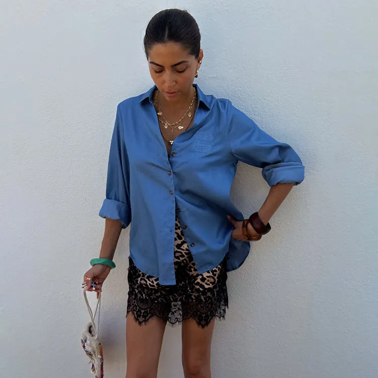 Lightweight Weave Pre Shrunk Fabric Chambray Miley Shirt