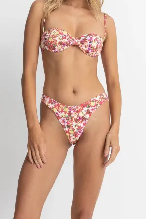 Thermal Retention Rhythm Womens Bikini Bottoms Bloom Floral Hi Cut