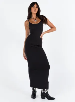 Riana Maxi Dress Black Emerging-Brand