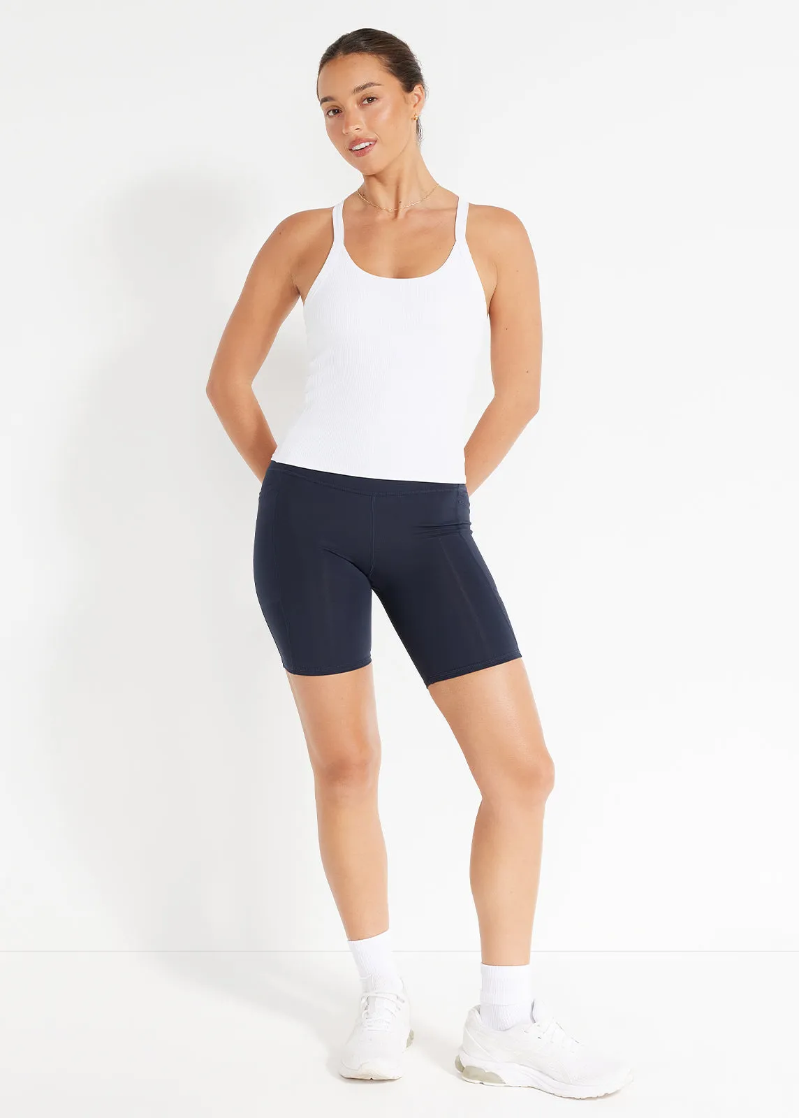 novice soldiers Ribbed Cardio 2-1 Tank