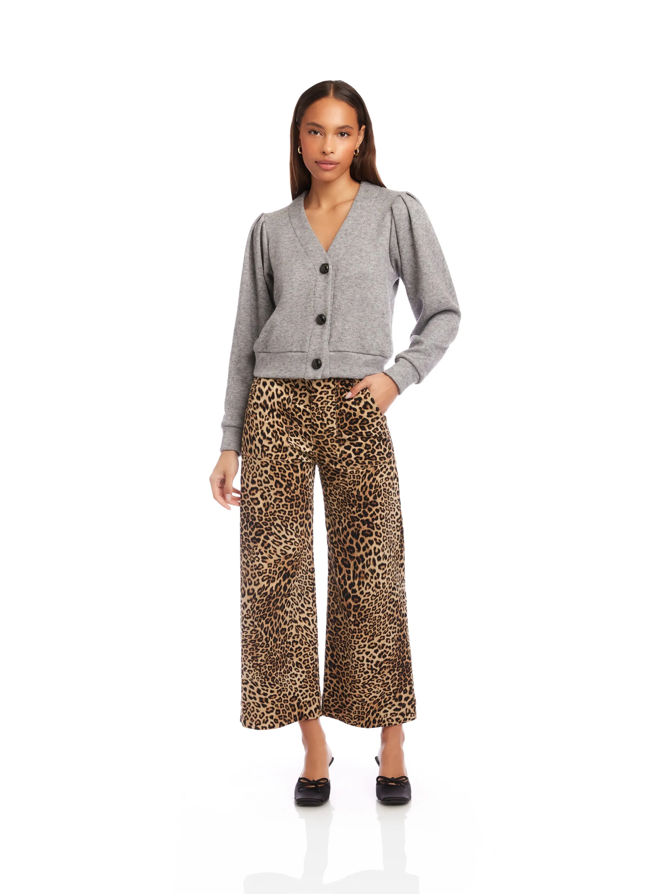 Flexible Seam Structure Madeline Cardigan