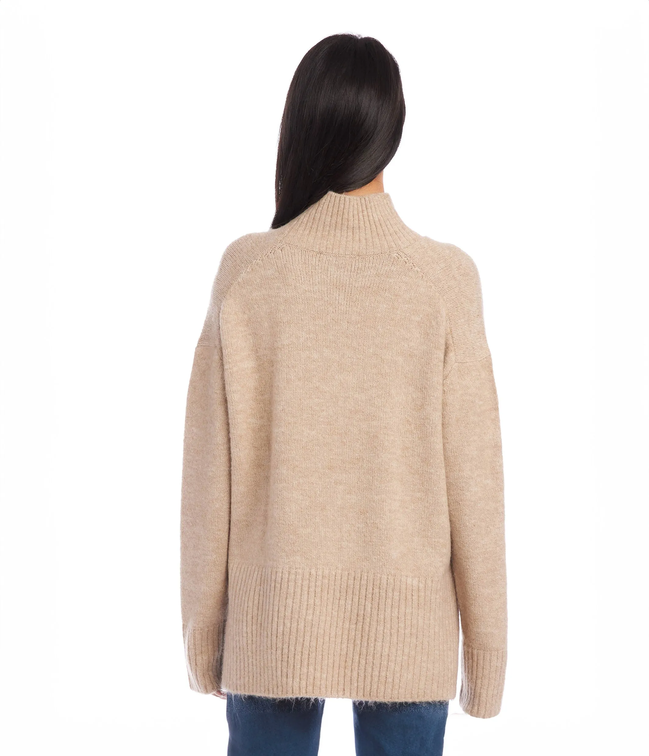 Neutral Fit Turtleneck Sweater