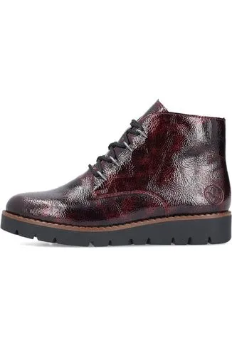 Club Night Rain Step Rieker Ladies Shoes 44902-35 Bordeaux