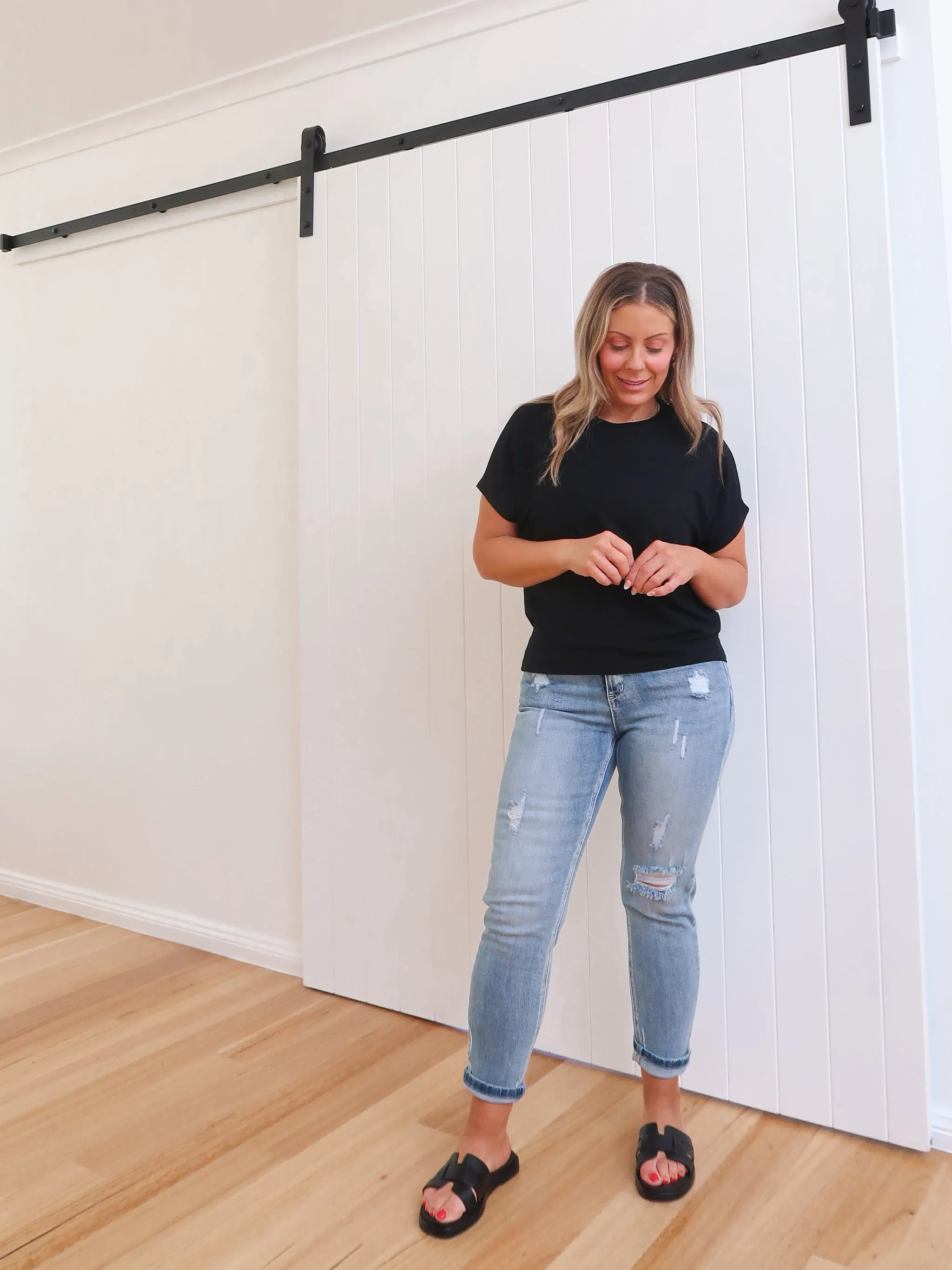 Timeless Comfort Riley Tee - Black