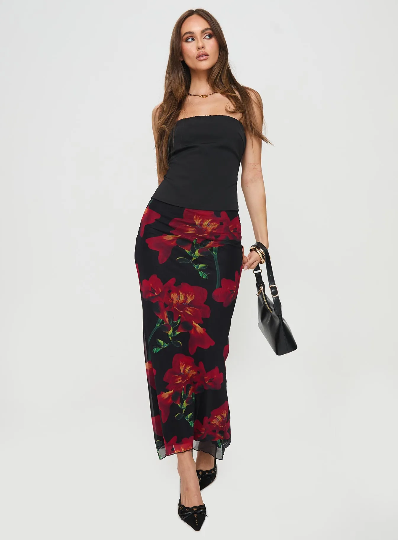 Clean Fit Rios Maxi Skirt Multi