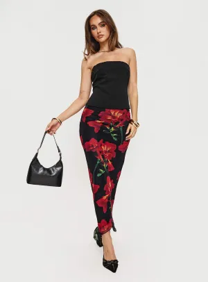 Rios Maxi Skirt Multi A Line Silhouette Hygienic Coating