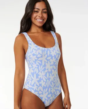 Beach Vacation Seaside Retreat Rip Curl Womens Swimsuit Holiday Tropics Good Coverage One Piece