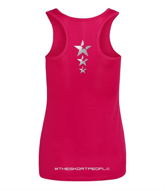 Women's Vest | FLANCI Pants High Viz | Hot Pink Active Lifestyle