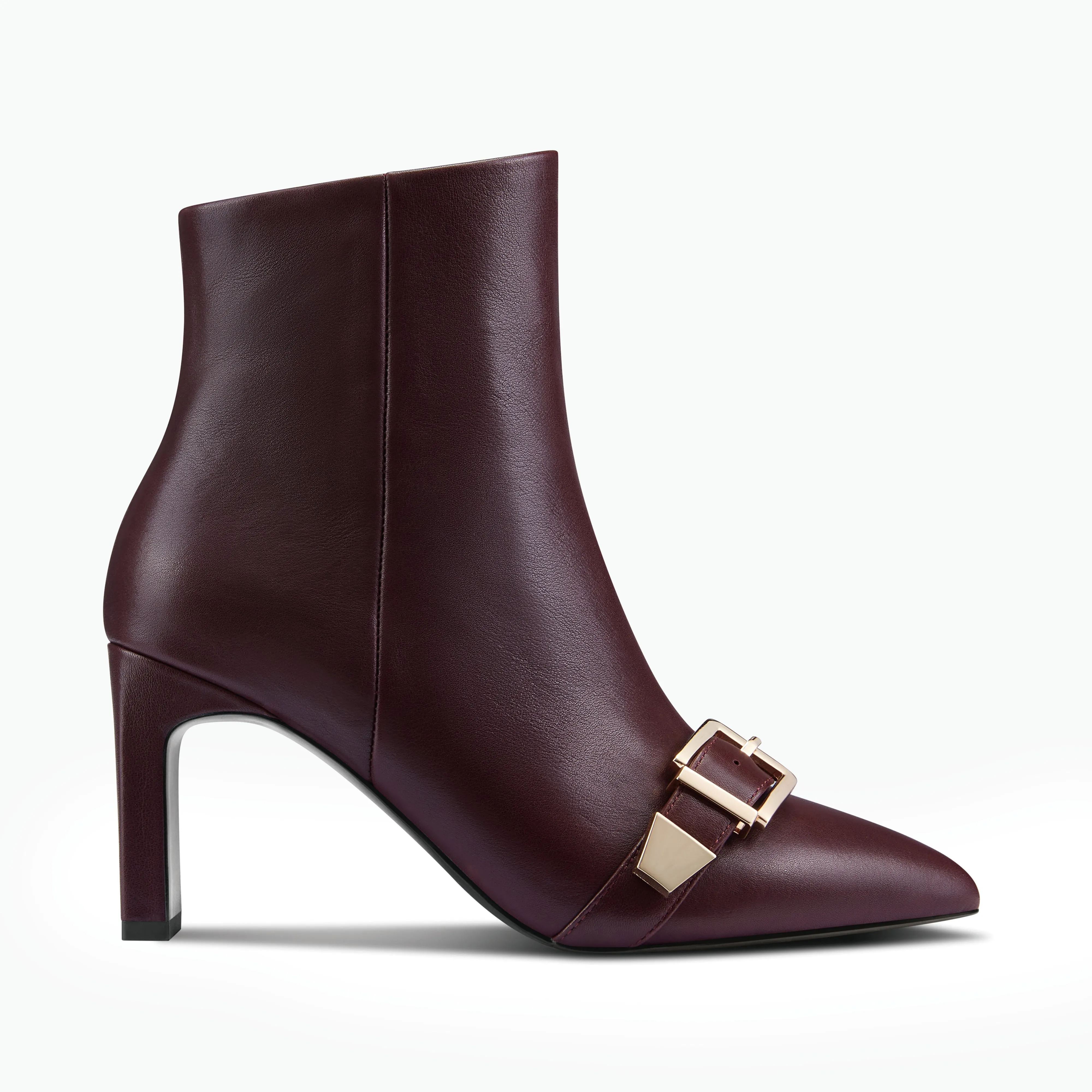 Rome Ltd Ed Ankle Boot | Oxblood leather Wedding Heels for Bridesmaids