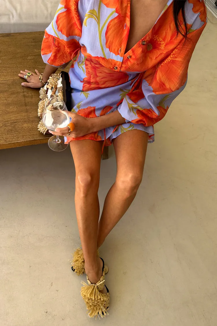 Autumn Wear Blue Poppy Miley Shirt