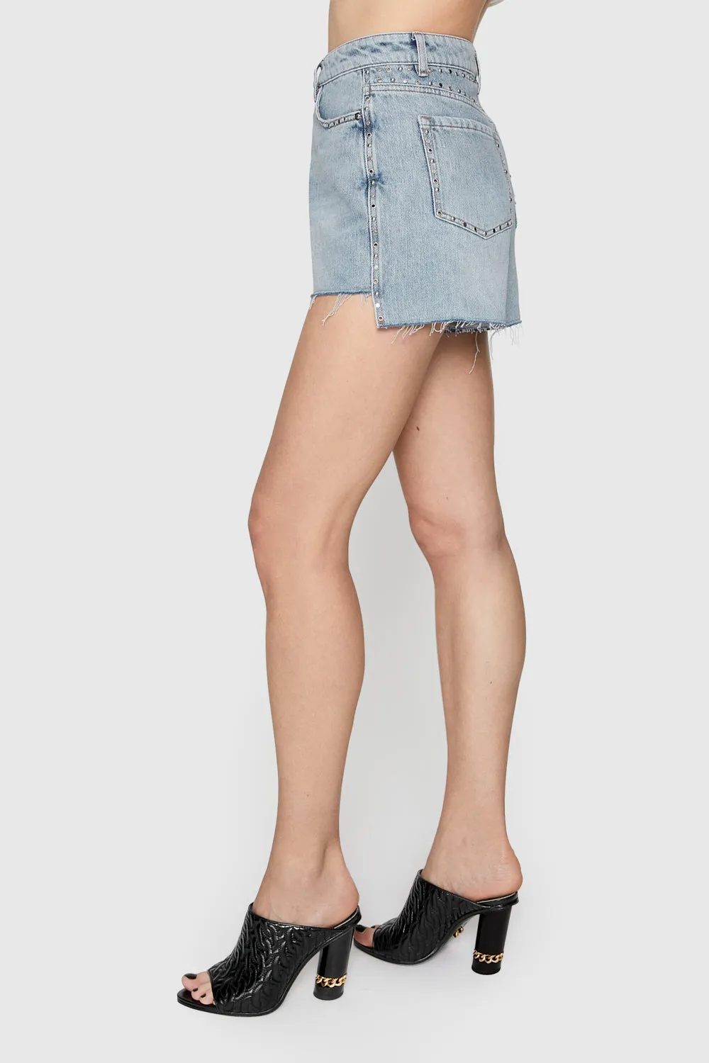 Office Mood ReinforcedHems Rosie Studded Shorts