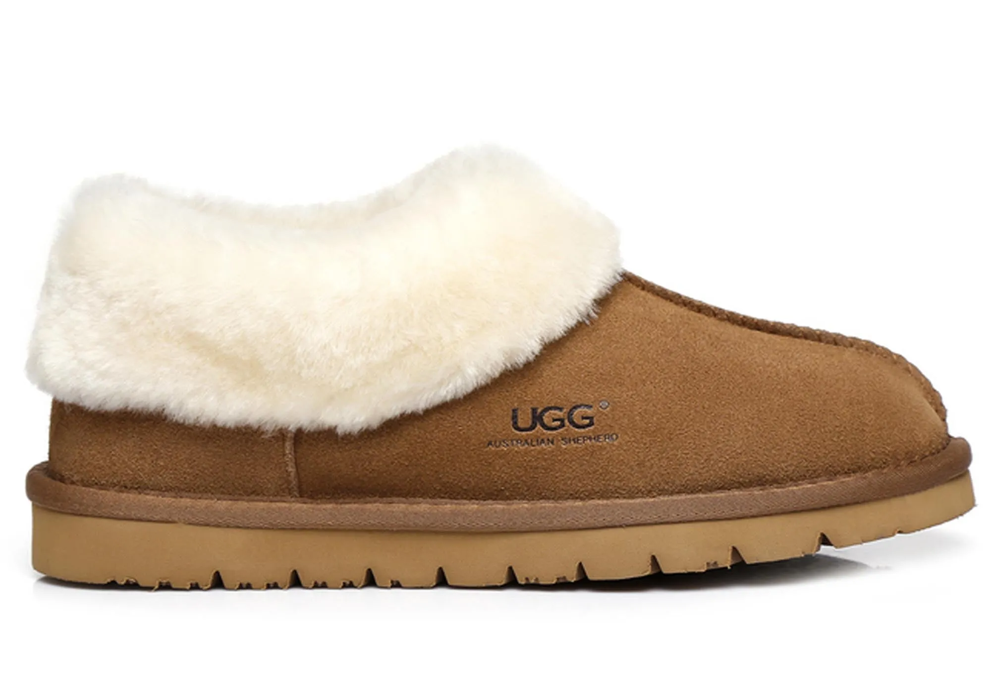 Versatile Outfit Eco Material Morning Walk UGG Australian Shepherd Unisex Comfortable Homey Slippers