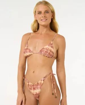 Rip Curl Womens Bikini Bottoms San Carlos Skimpy Coverage Stretch Fit Technology Multi Hook Back Closure