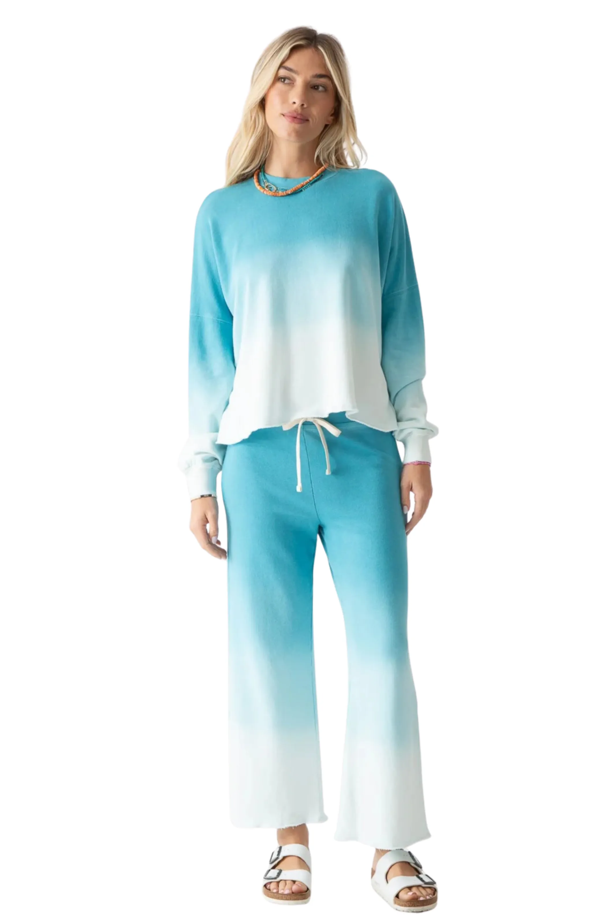 Rylan Sweatshirt - Ombre hot weather wear Unisex