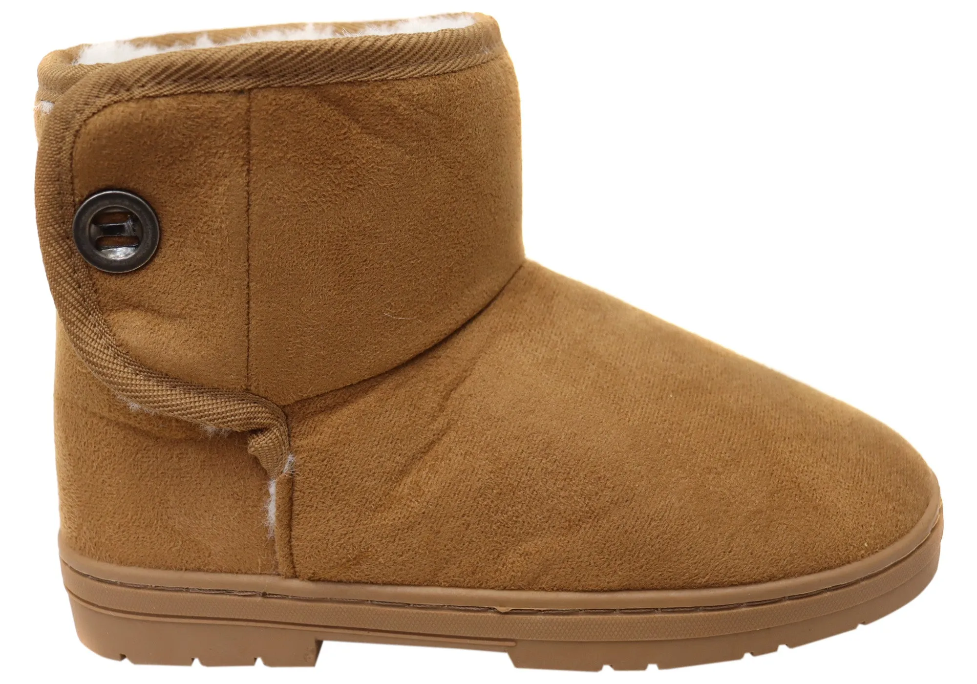 Scholl Orthaheel Fluffy II Womens Comfort Supportive Slippers Boots Padded collar Shaft Height Options