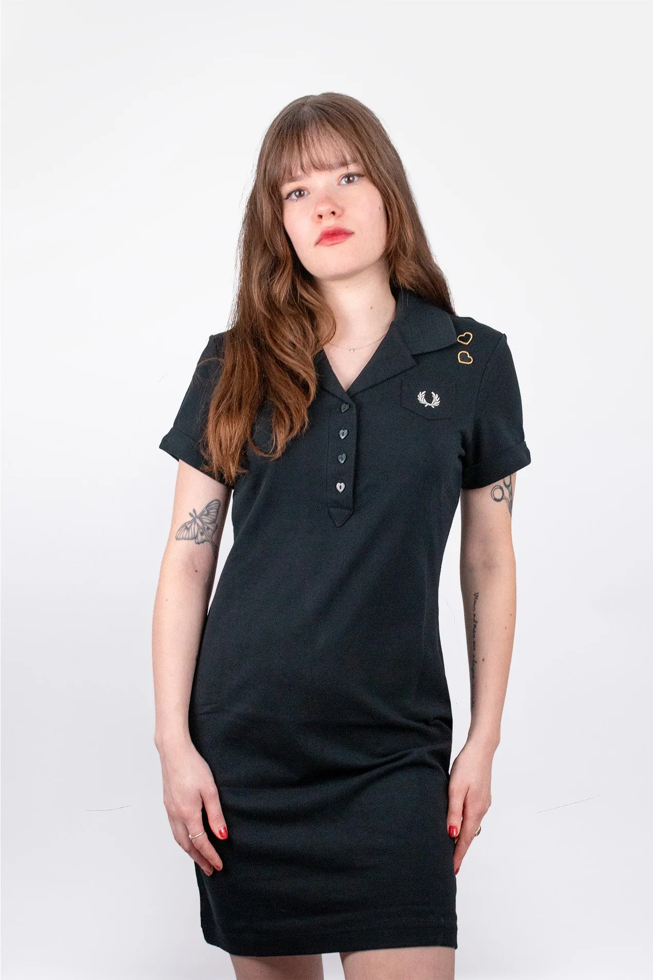 SD1103 Amy Winehouse Foundation Pocket Detail - Dress Beaded-Sleeve Boho Tone