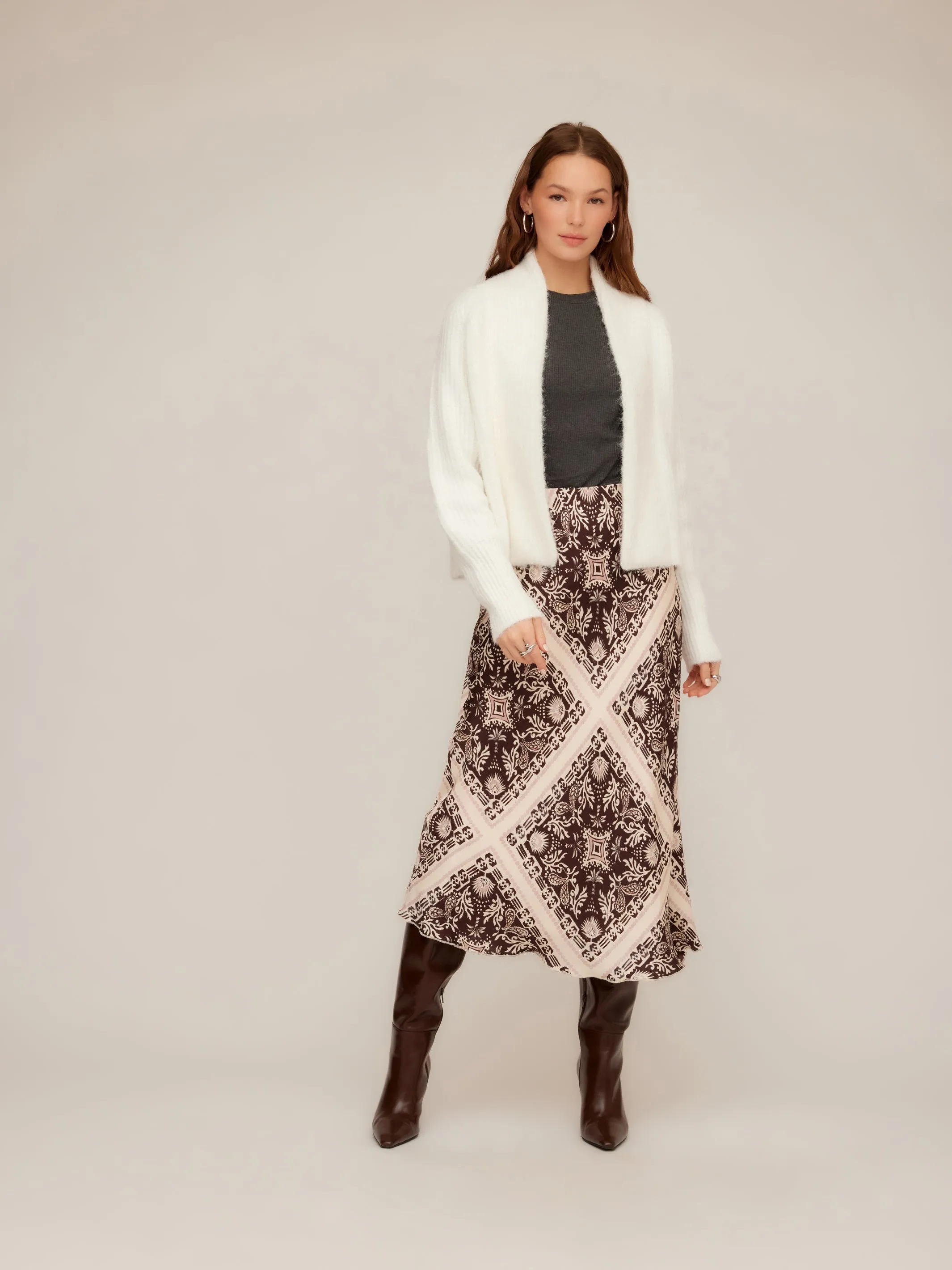 Cely Cropped Cardigan Work Friendly Loungewear Friendly