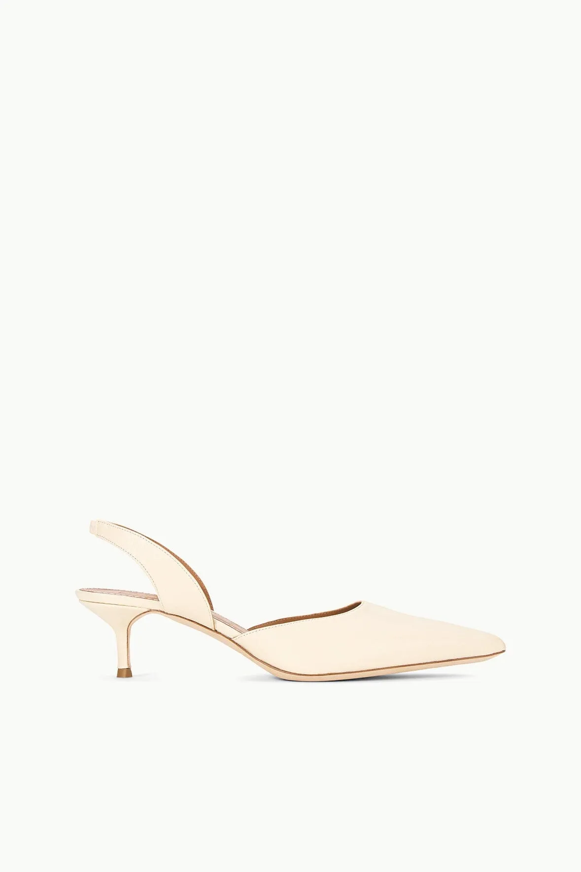 Easy To Clean Romantic Wedding Shoes SEBASTIAN SLINGBACK | CREAM