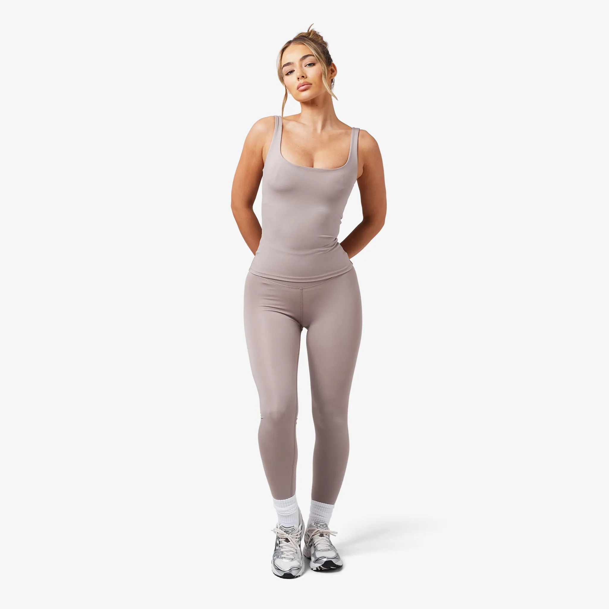 Light support No Compression Second Skin Legging | Taupe