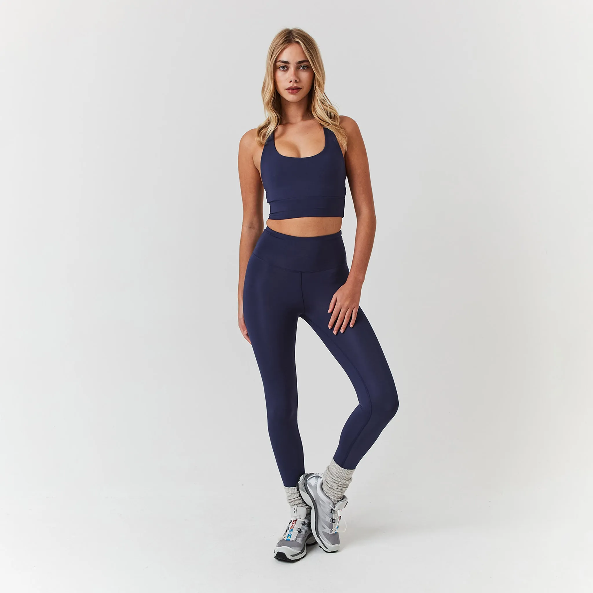 Second Skin Sports Bra | Midnight Blue Dance costume