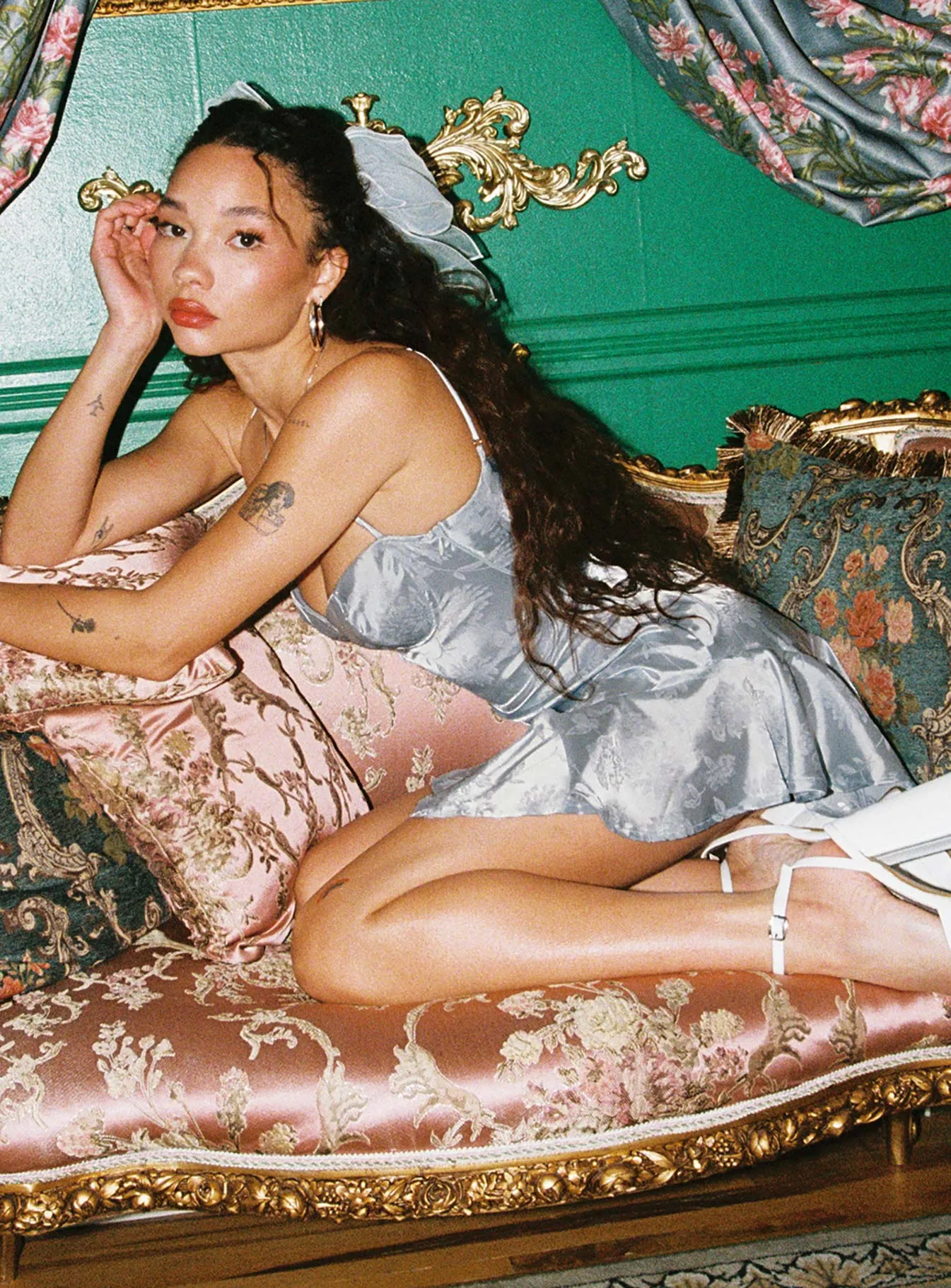 Secret Admirer Mini Dress Blue All Daywear