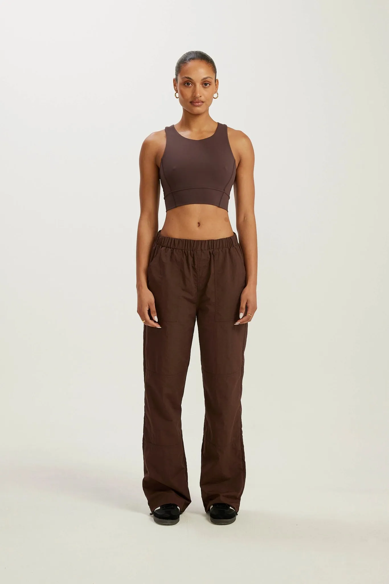 Sunny Spray Parachute Pant Flexible Waist Minimalist Design