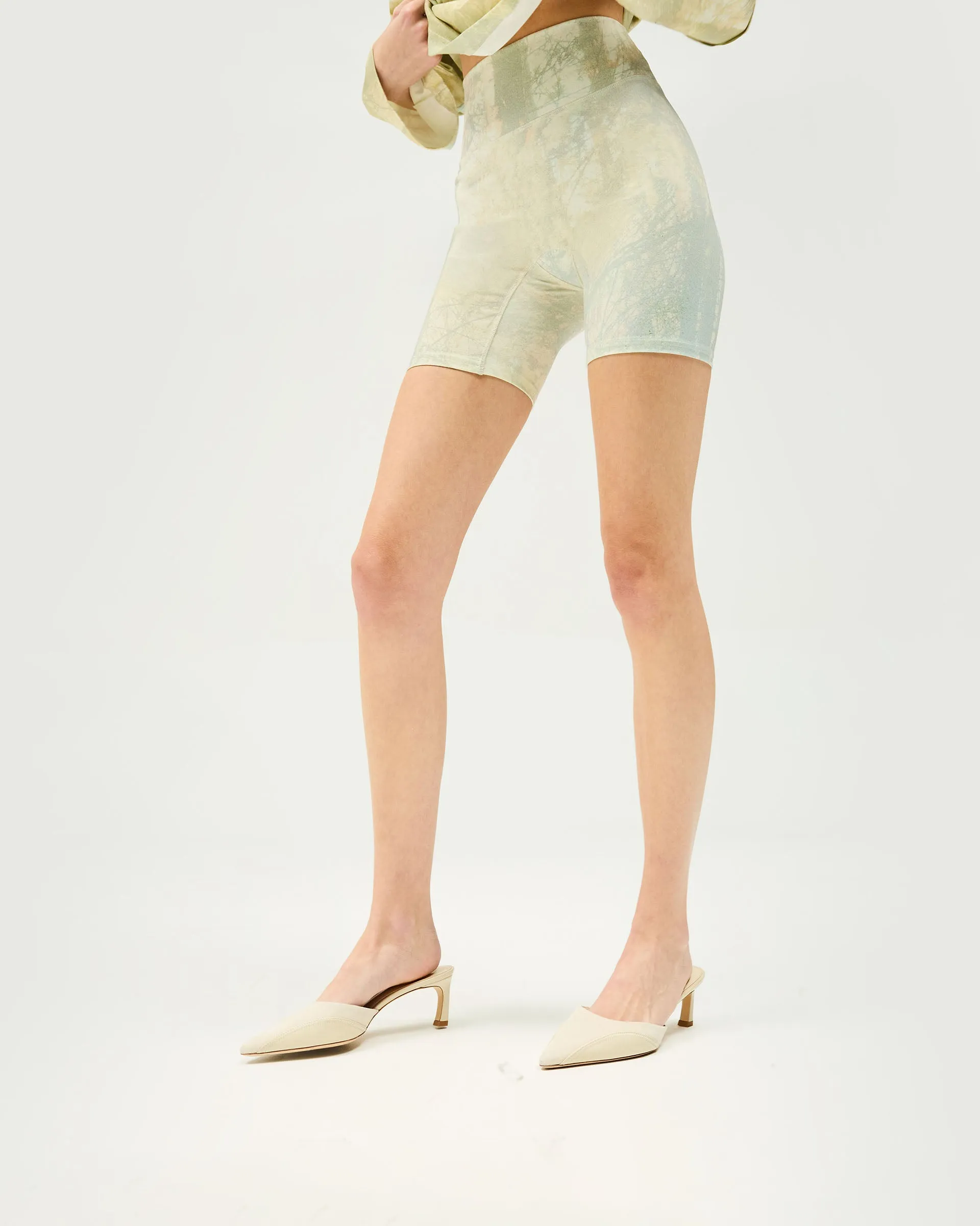 Breeze Friendly skiing gear Hideaway Bike Short - Forest Print