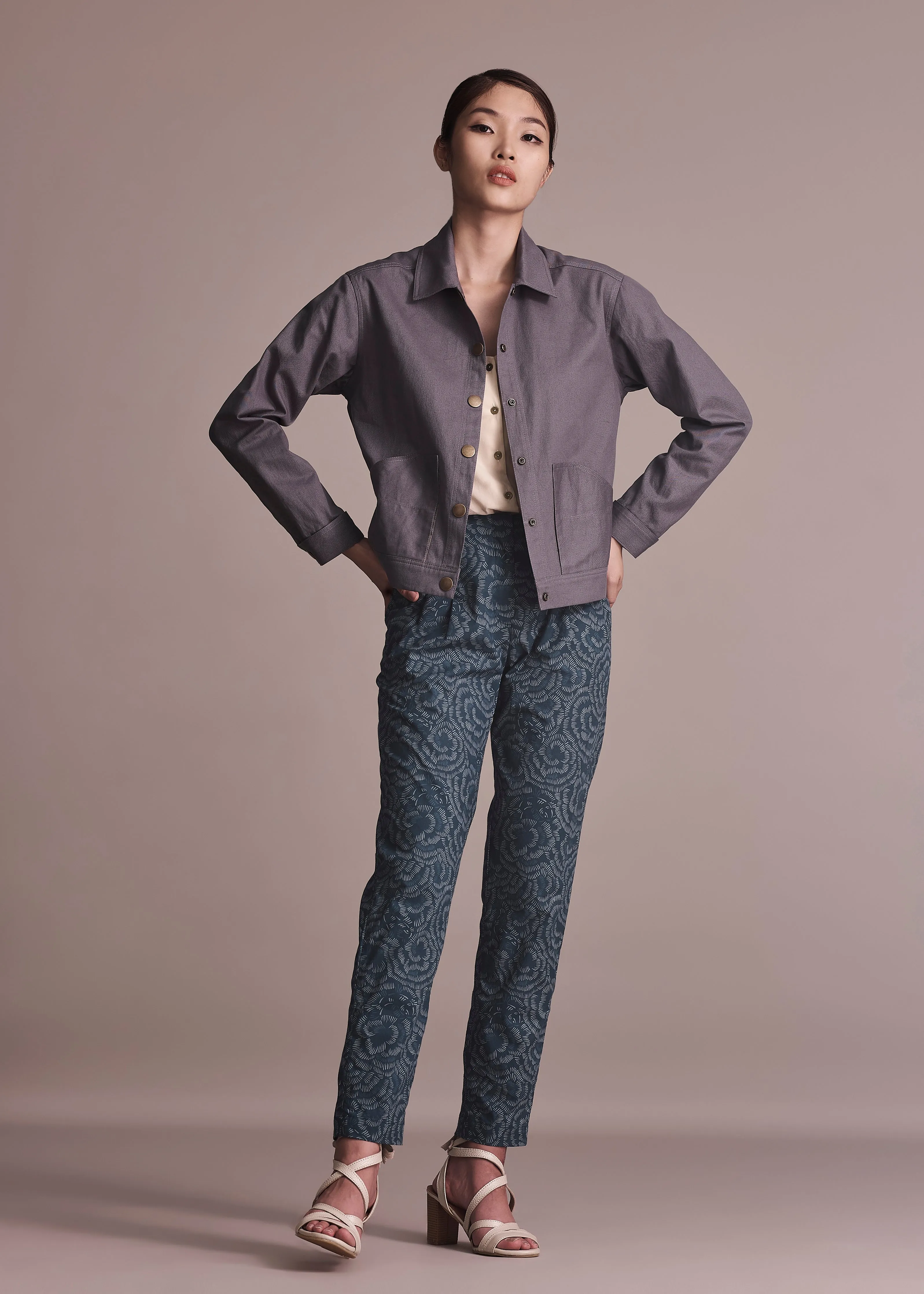 SESAME - DENIM Adjustable Hem