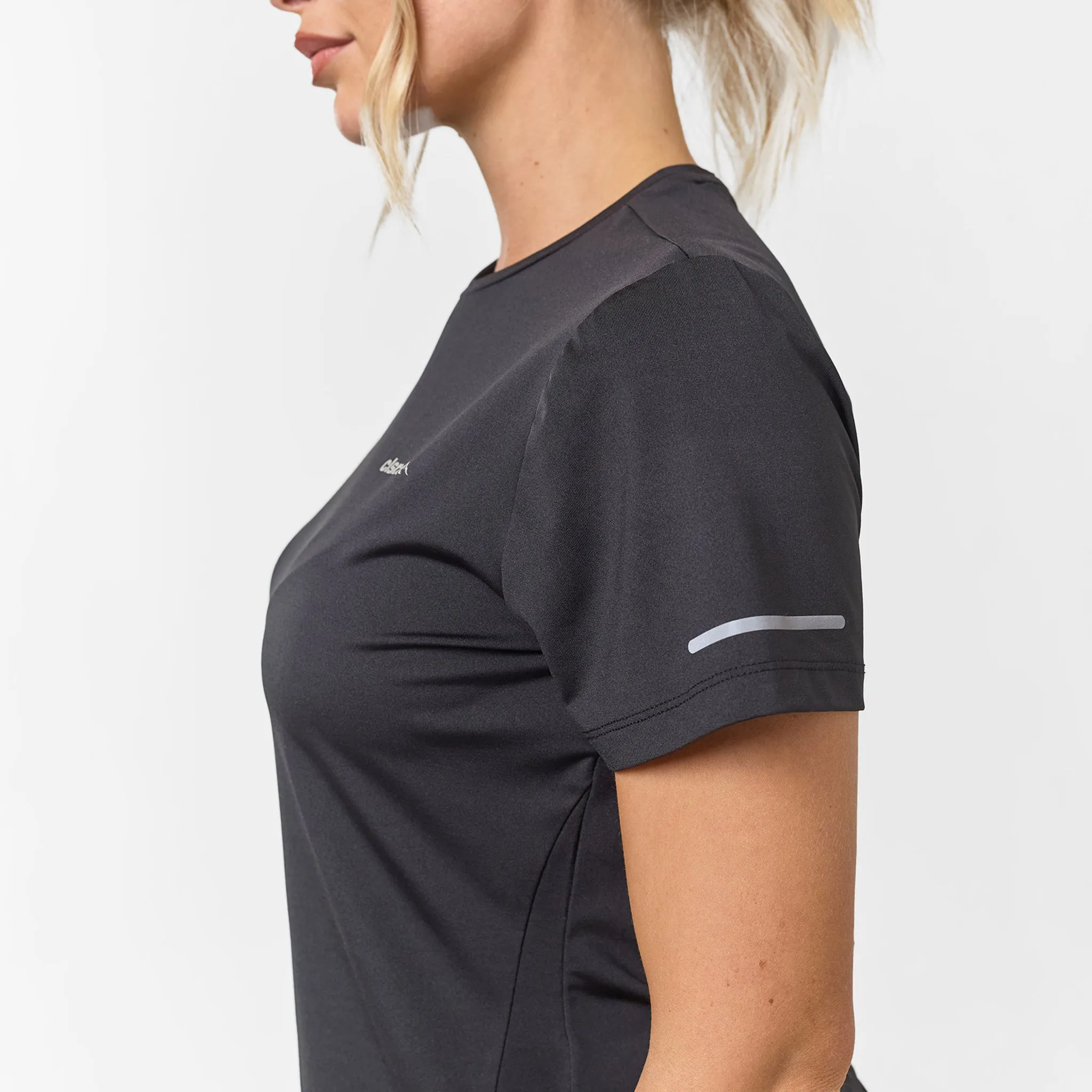 Performance Poly T-Shirt | Black TearResistantMaterial Relaxed trousers