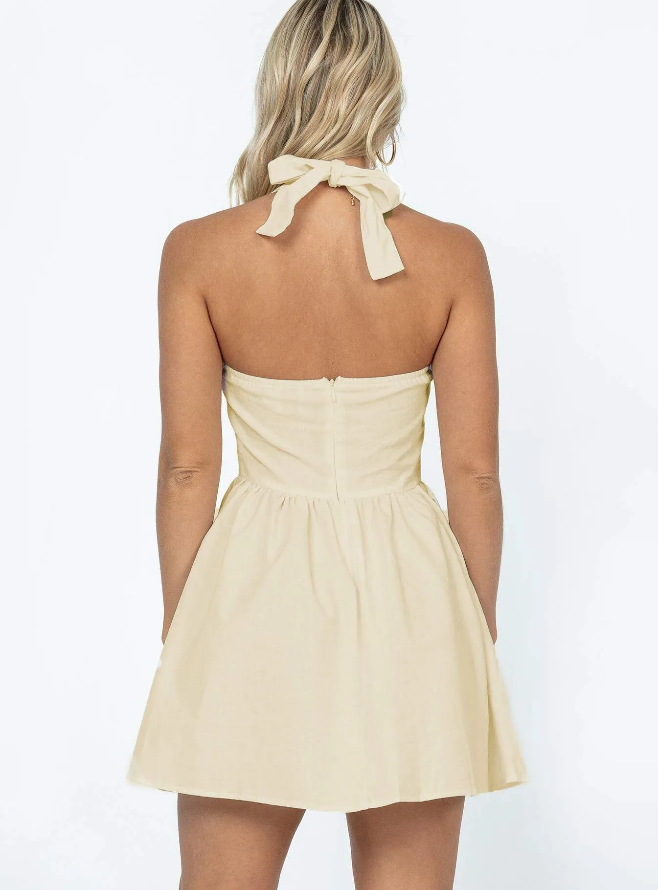 Lyle Mini Dress Cream Fresh Fit