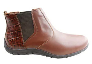 Transitional Look Breathable Mountain Climber Andacco Civic Womens Leather Comfortable Ankle Boots Made In Brazil