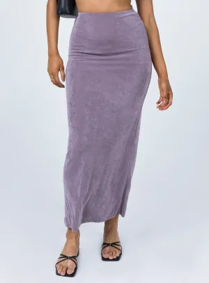 Harriette Maxi Skirt Purple Fashion Pulse party look