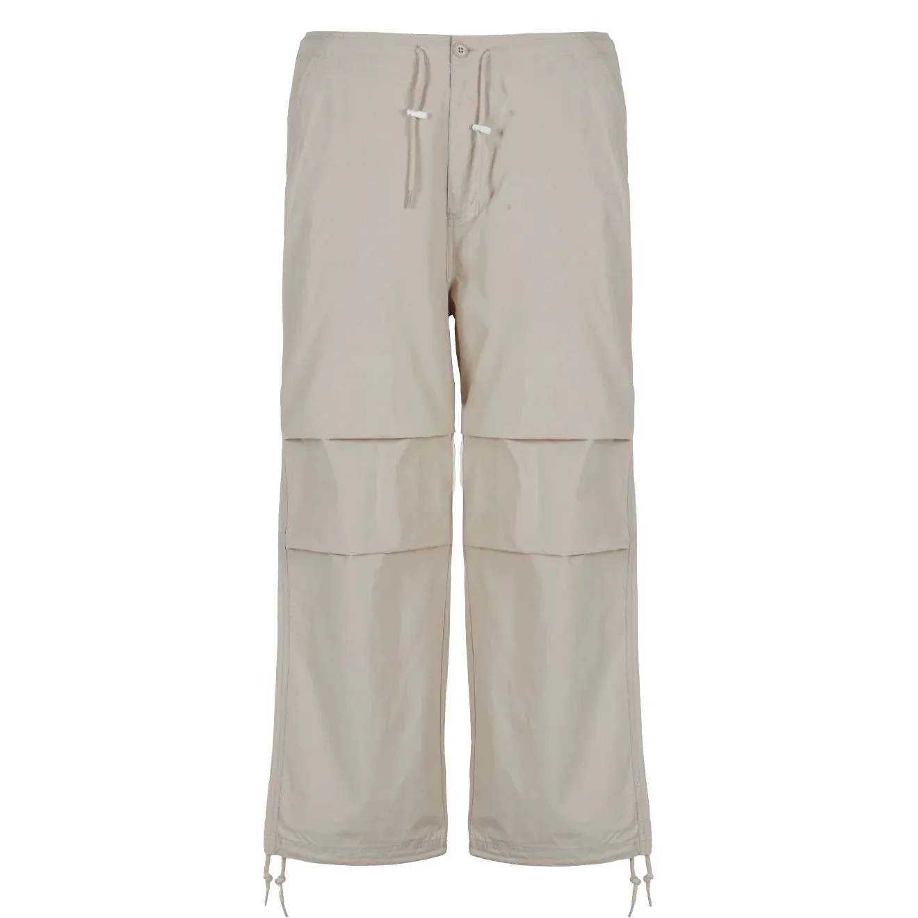Reflective details Comfortable Fit Look Obey Mina Parachute Pant Silver Grey