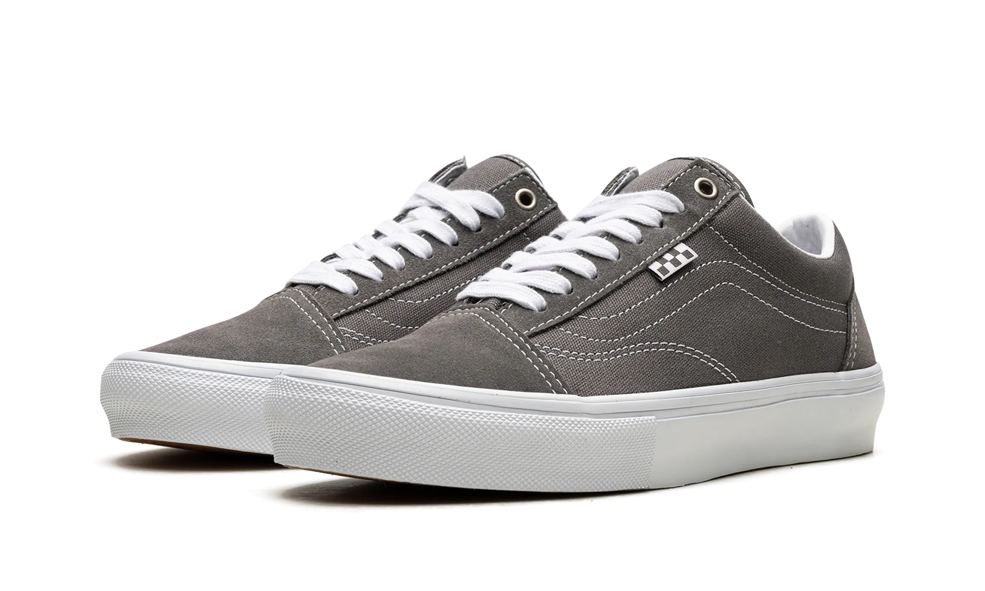 Premium Fit Skate Old Skool "Pewter / True White"