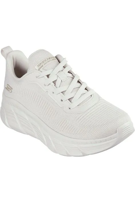 Active Day Energy Return Foam Skechers Ladies 117385  BOBS B FLEX HI - FLYING HI in off white